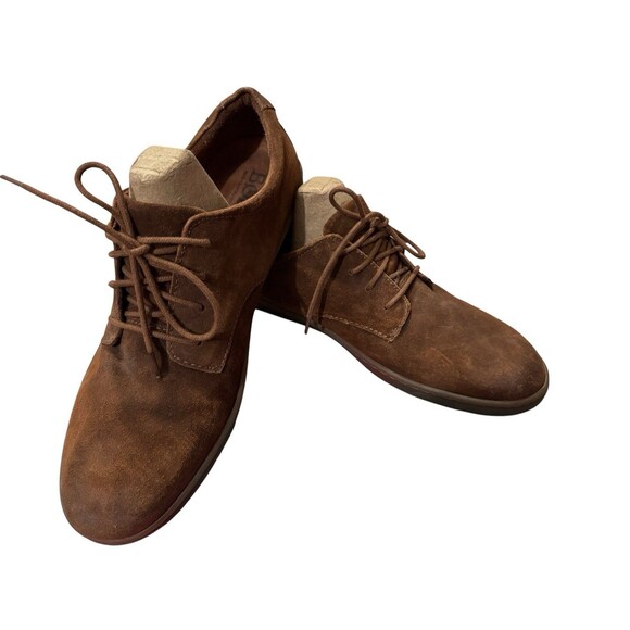 Born H62526 Men\'s US Size 11.5 Brown Suede Lace Up VCJE19 Casual Shoes main image 4